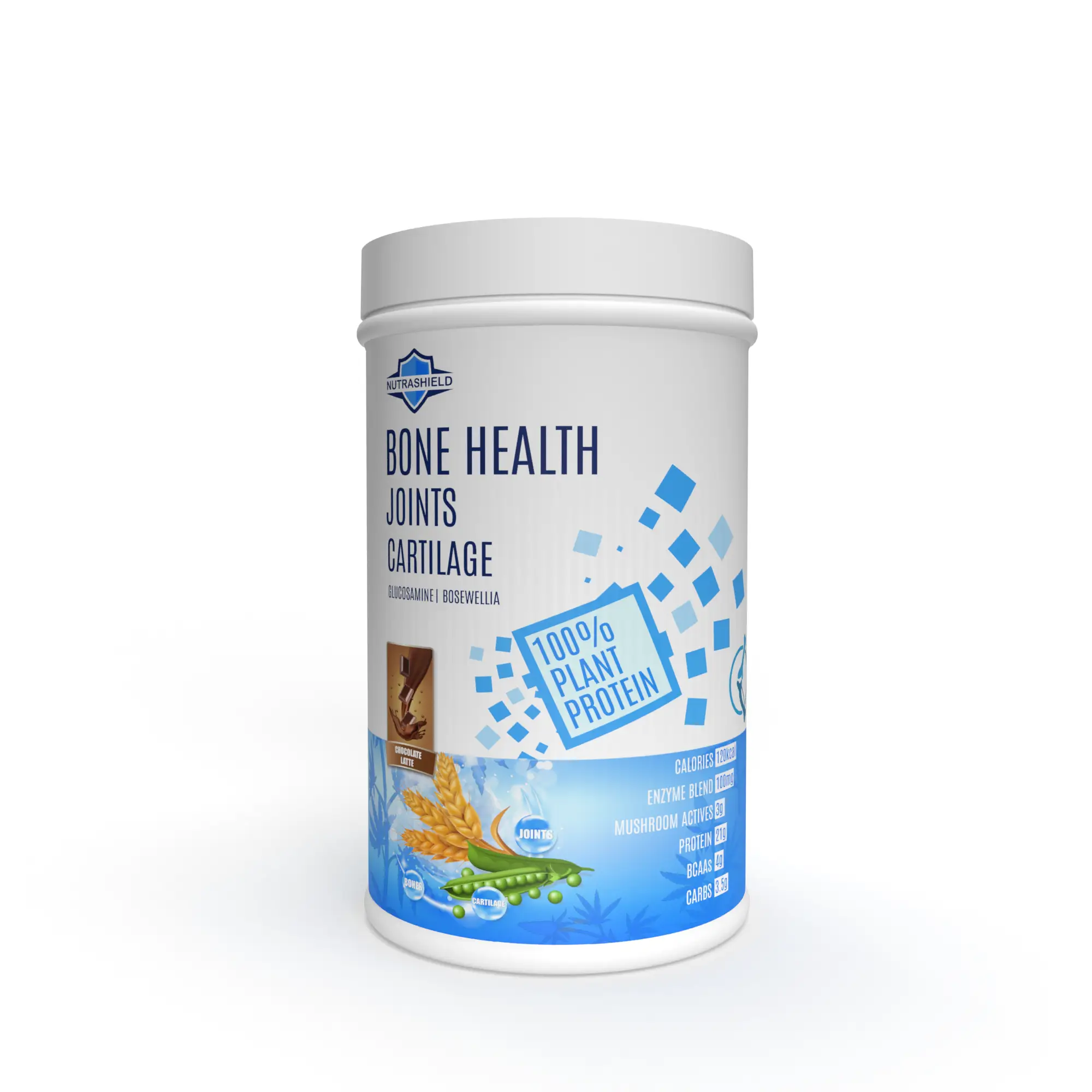 RBV B2B BONE Health Joints Cartilage(Glucosamine / Bosewellia)  (chocolate Latte) (400g) 4 Pcs (SP1893)